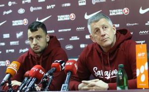 Foto: Dženan Kriještorac / Radiosarajevo.ba / S press konferencije: Zrinjskog poštujemo, ali igrači nisu umorni